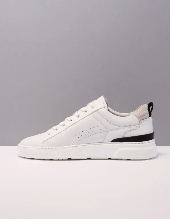 BLACKSTONE BG357  LAGE SNEAKERS  HEREN  WIT
