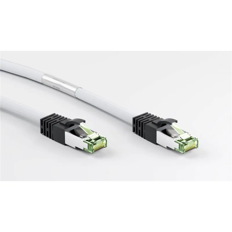 Cat8 S/FTP (PIMF) patchkabel 5m wit