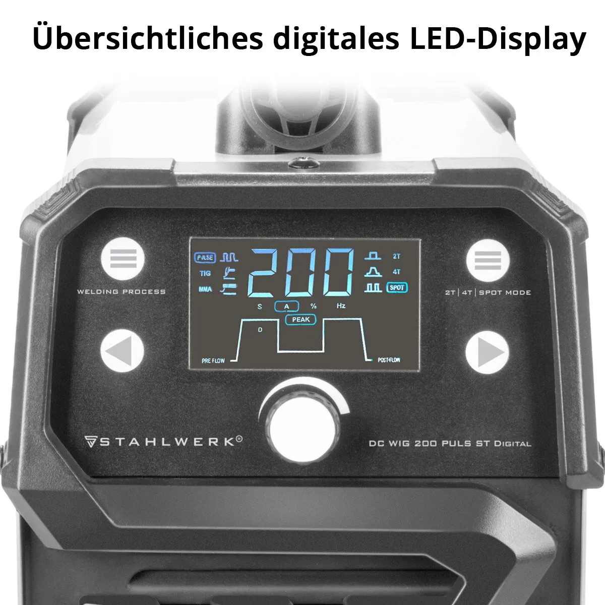 DC TIG 200 Pulse ST Digitaal
