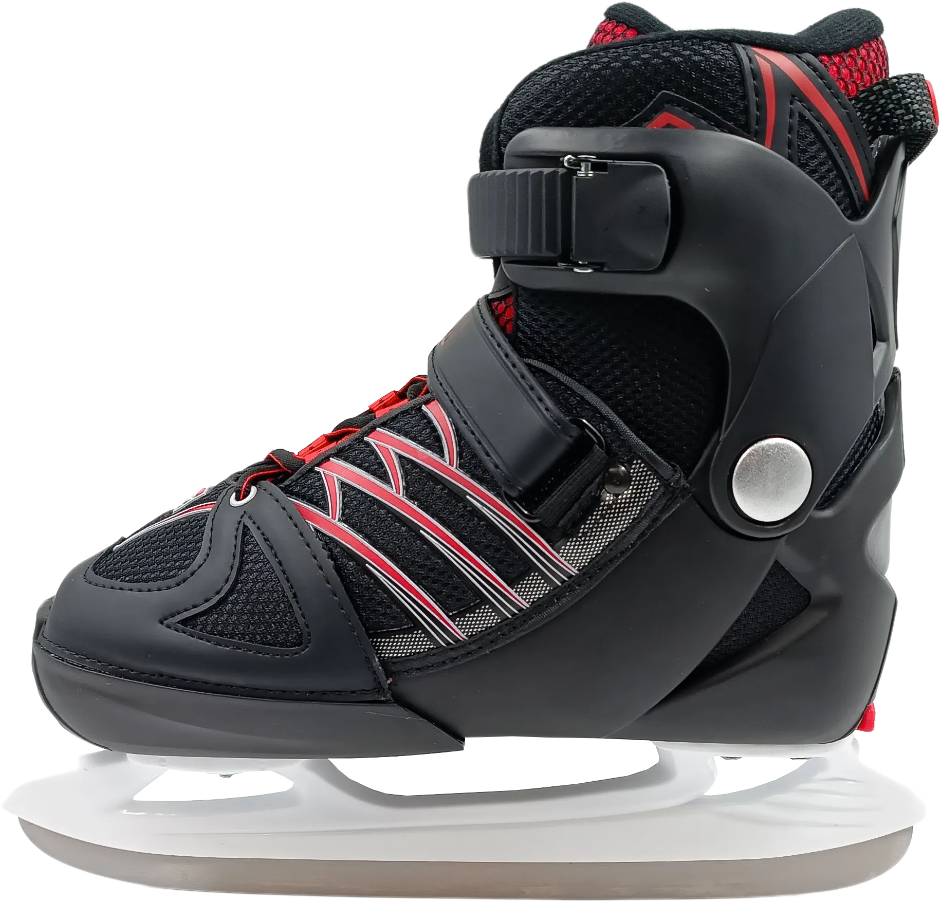 FILA XONE VERSTELBARE KINDERSCHAATS BLACK RED