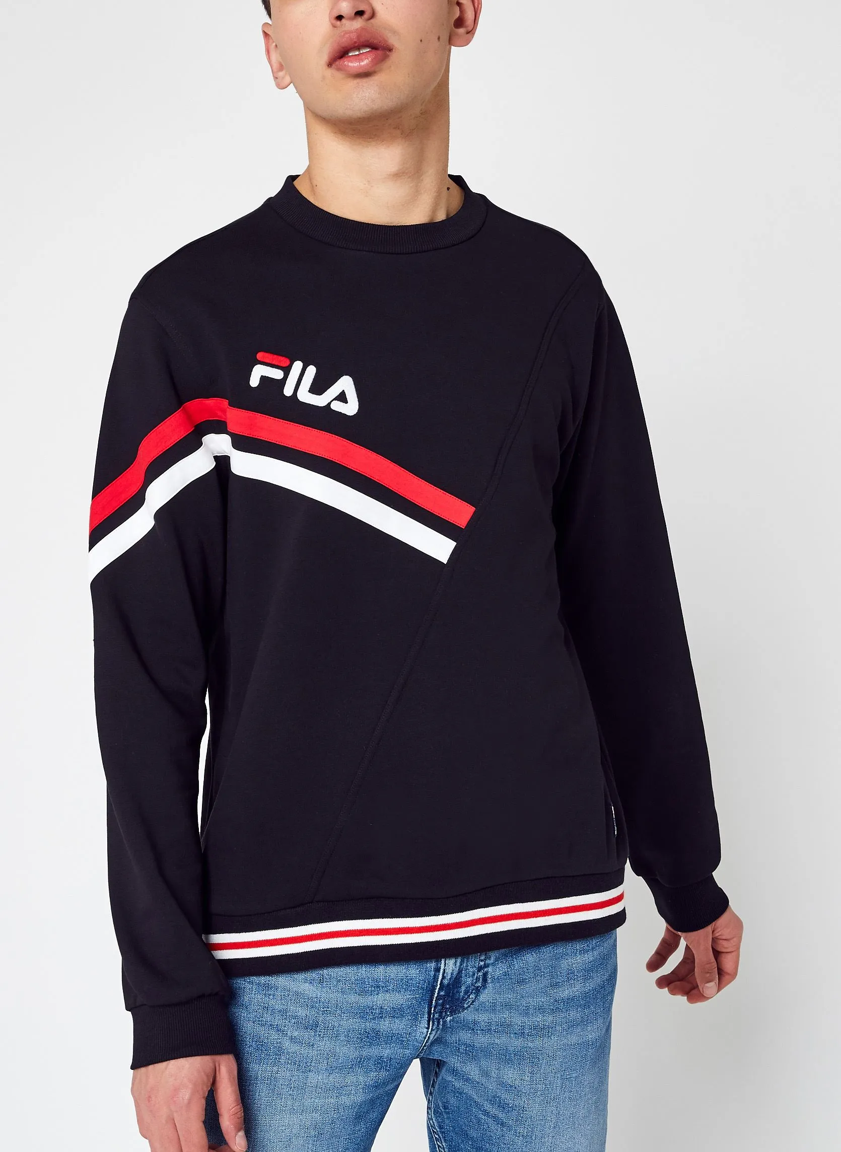      FILA ZEITZ CREW SWEAT  ZWART   