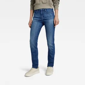   G-Star Ace 2.0 Slim Straight Wmn Blauw