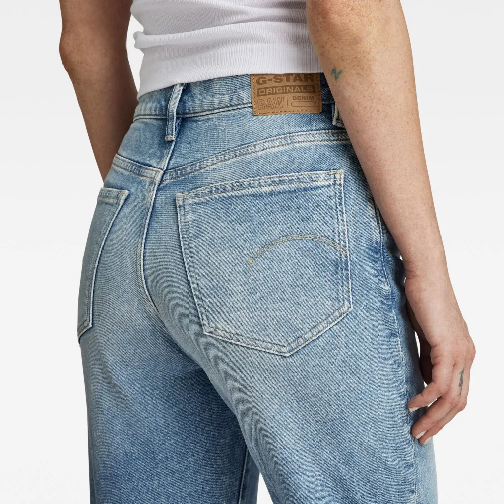   GSTAR VIKTORIA HIGH STRAIGHT WMN BLAUW