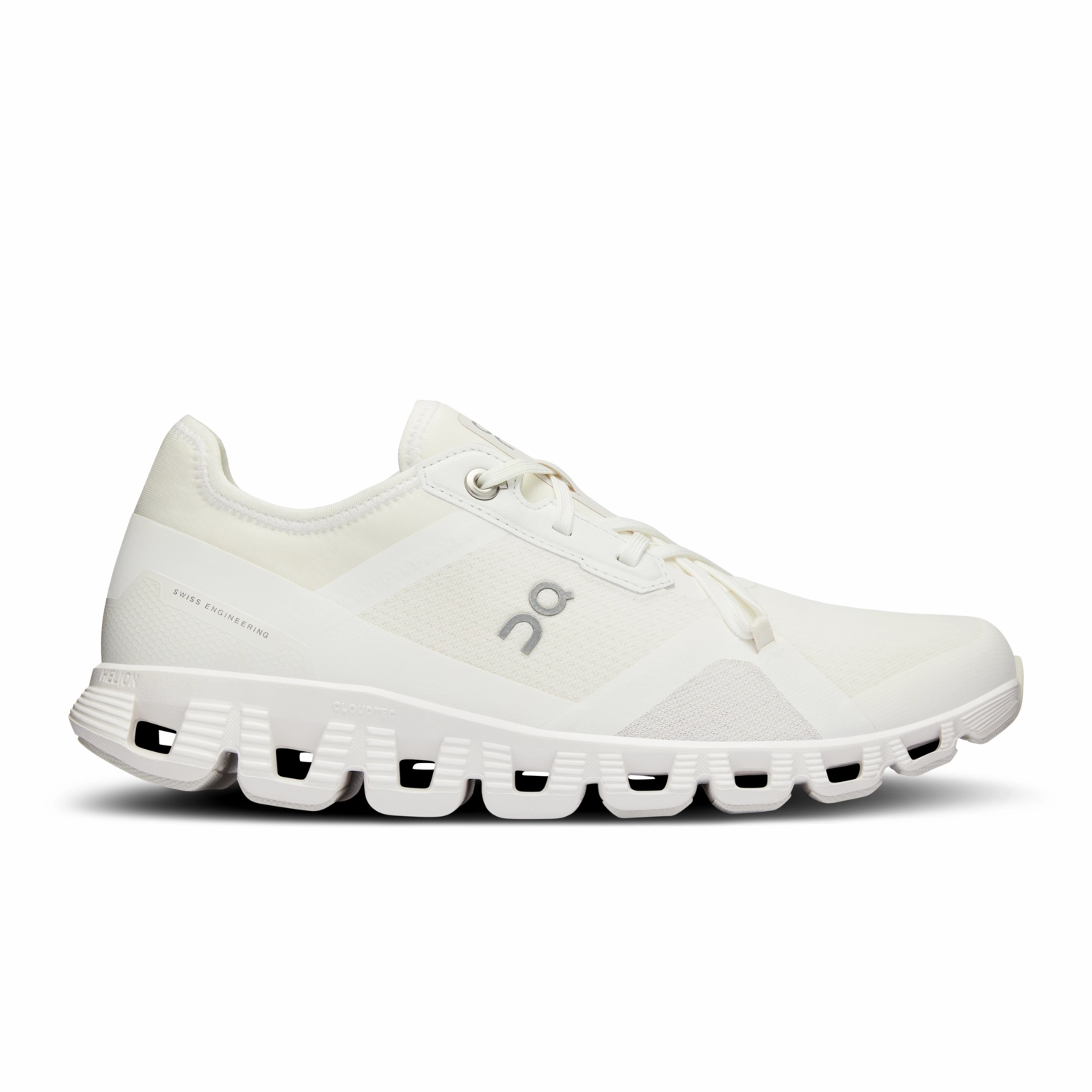Hardloopschoen On Running Women Cloud X 3 AD Undyed-White White
