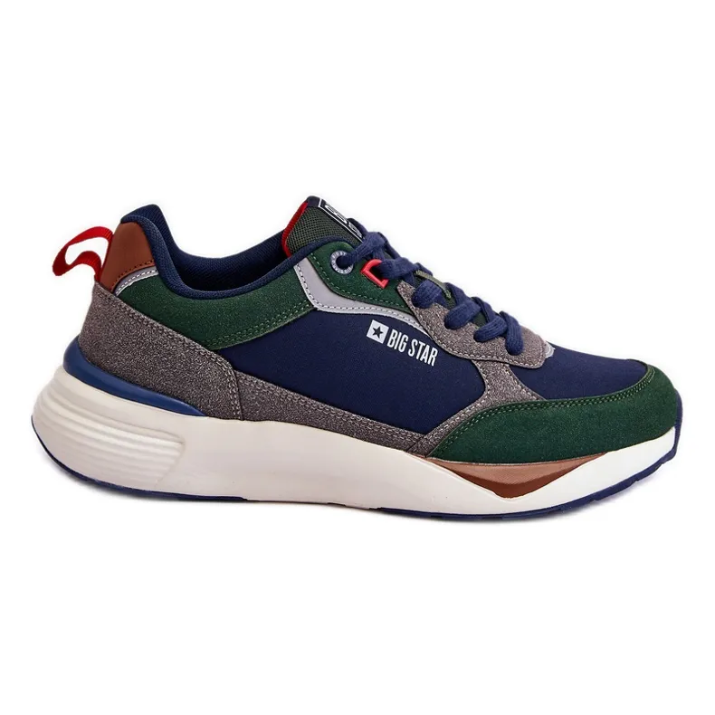 Heren sportschoenen Memory Foam Big Star LL174237 Veelkleurig