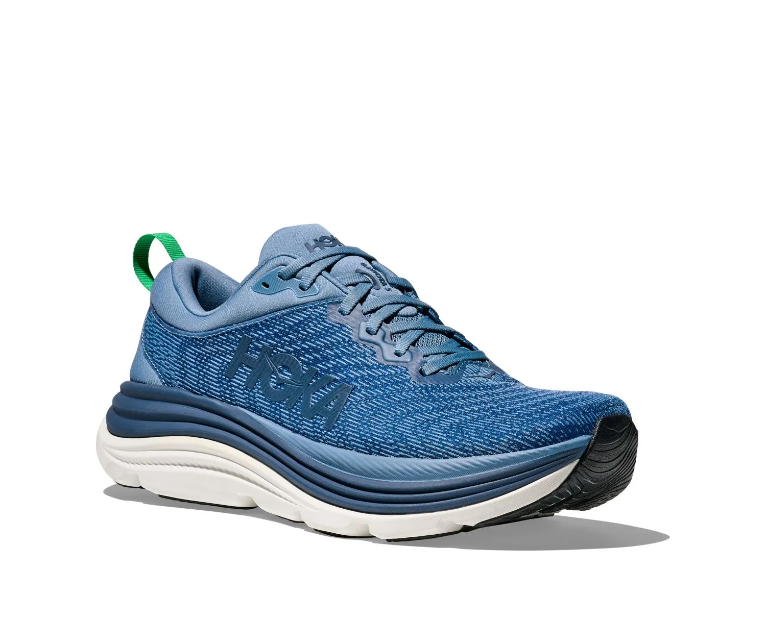Hoka Gaviota 5 hardloopschoenen downpour/thunder cloud heren