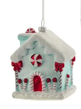 Kerstbal Snoephuisje B