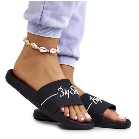 Klassieke rubberen pantoffels Big Star JJ274A300 zwart