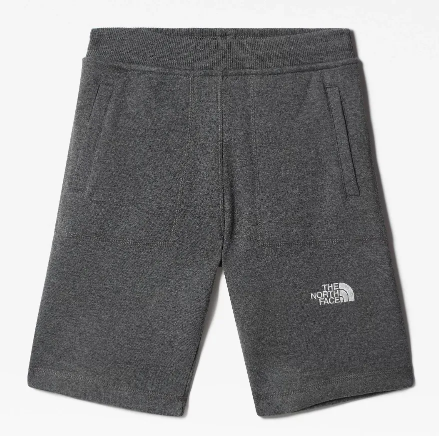 Korte Broek The North Face Youth Fleece Short TNF Medium Grey Heather