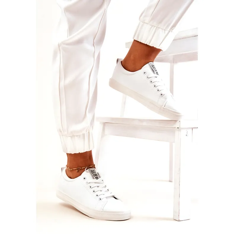Leren Sneakers Big Star JJ274311 Wit