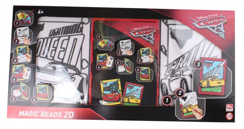 magic beads Cars 17 x 24 cm