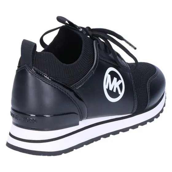 Michael Kors Dash Knit Trainer black stretch