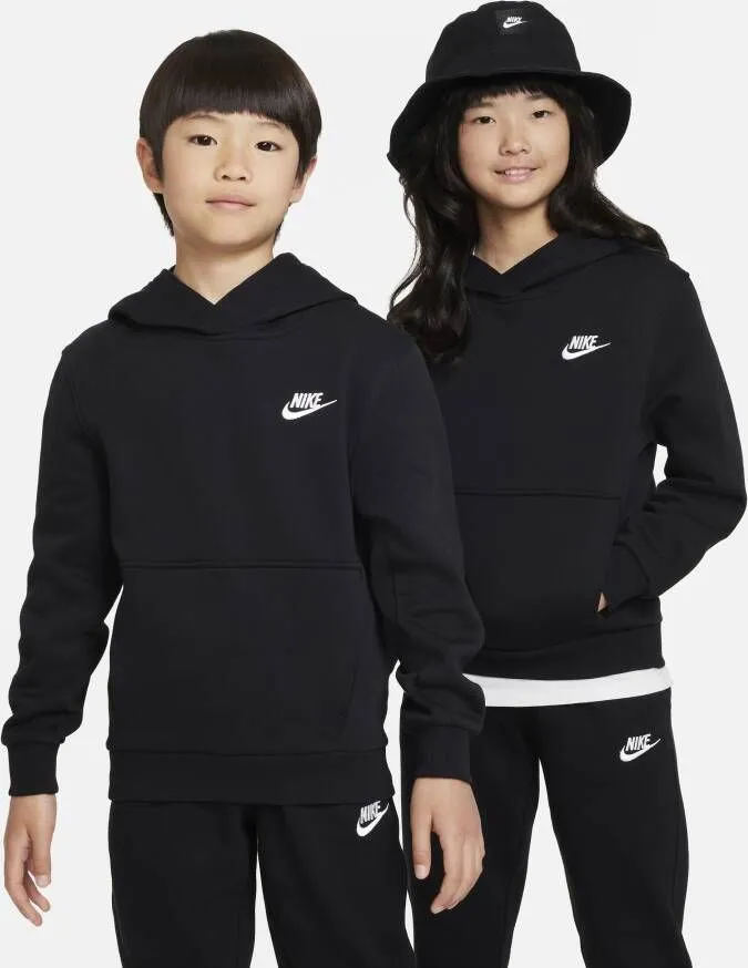 Nike Sportswear Club Fleece Hoodie voor kids Zwart