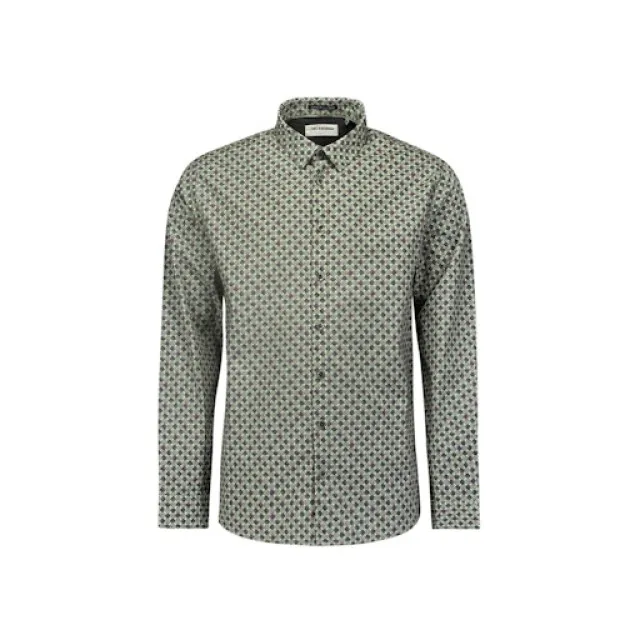 No Excess 25430915 shirt stretch allover printed