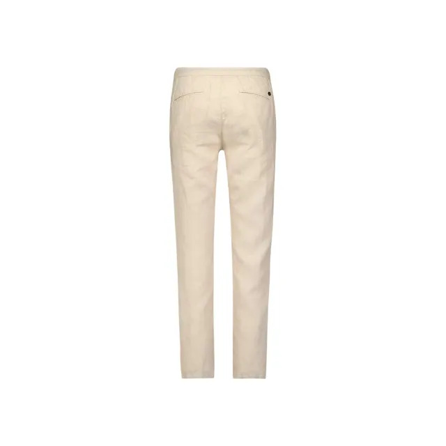 No Excess Broek linnen garment dyed cement