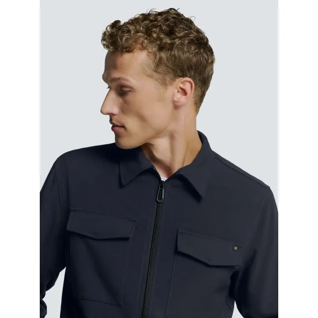 No Excess Heren overshirt 26511101 098 blueberry