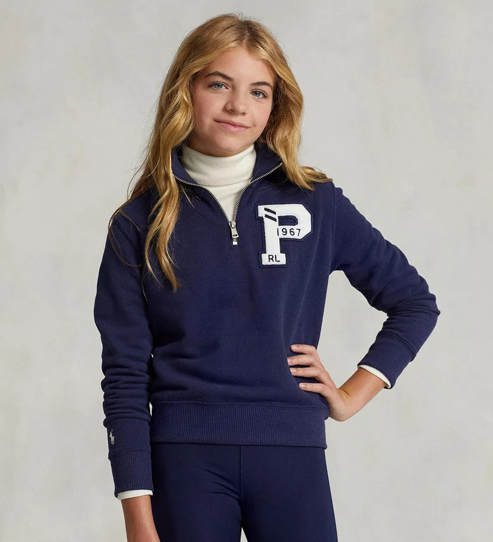 POLO RALPH LAUREN SWEATSHIRT M. RITS  NAVY