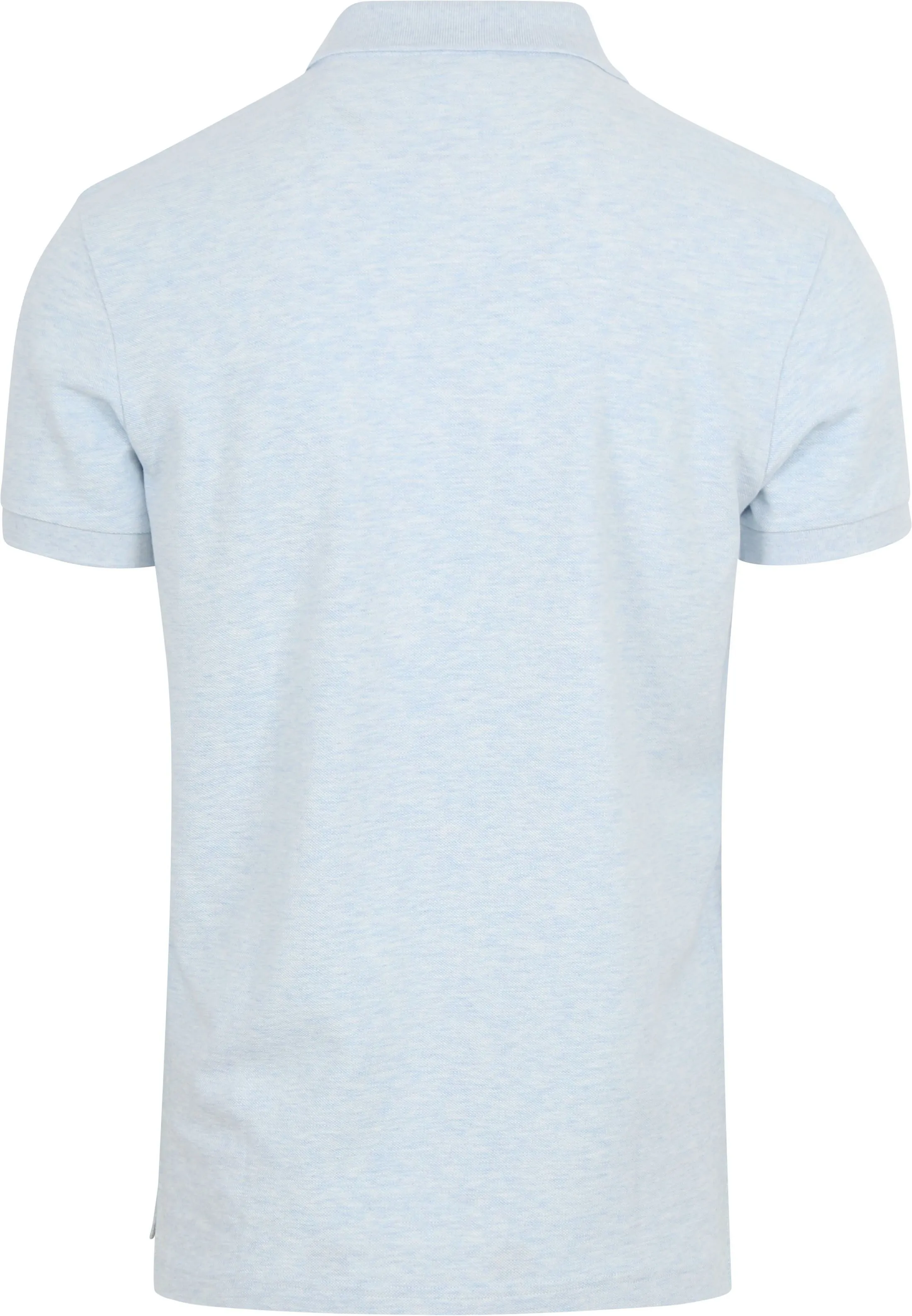 Profuomo  Piqué Poloshirt Lichtblauw