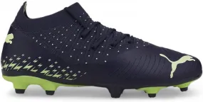 PUMA FUTURE 3.4 Gras/Kunstgras Voetbalschoenen(MG)Kids Donkerblauw Groen