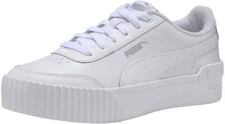 Puma Witte Lage Sneakers Carina Lift Tw
