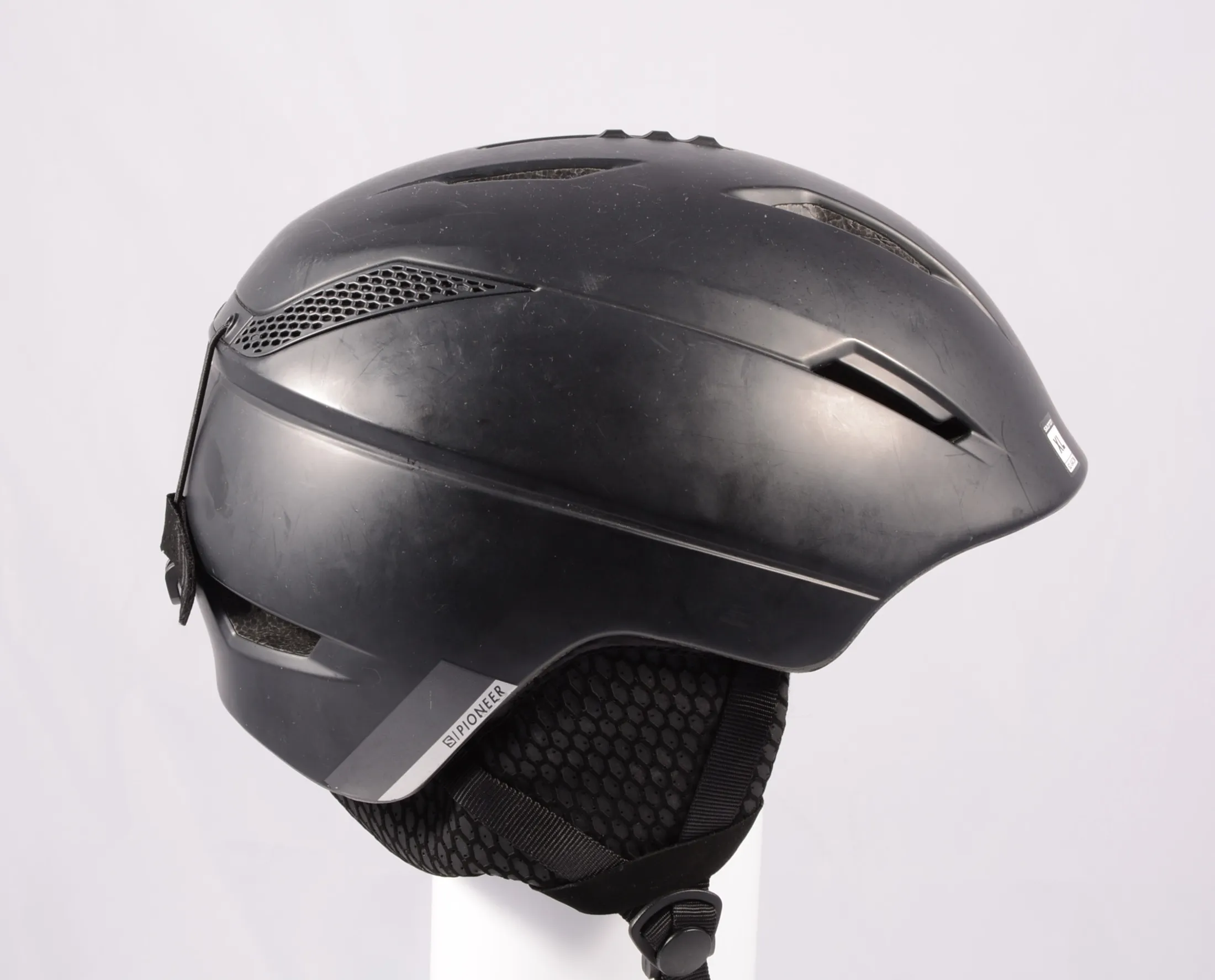 skihelm/snowboardhelm SALOMON PIONEER MIPS, BLACK, Air ventilation, verstelbaar