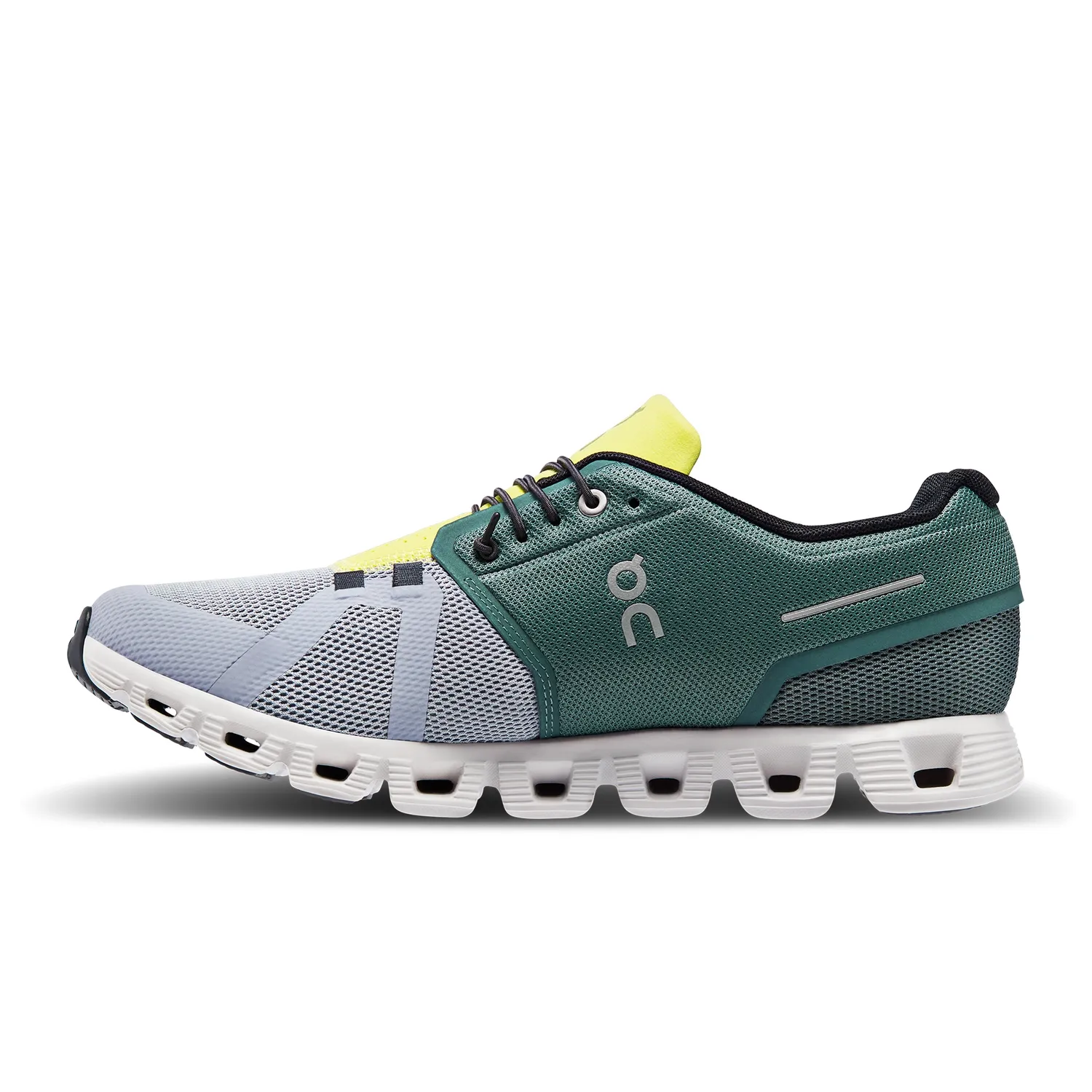 Sneaker On Running Men Cloud 5 Olive Alloy