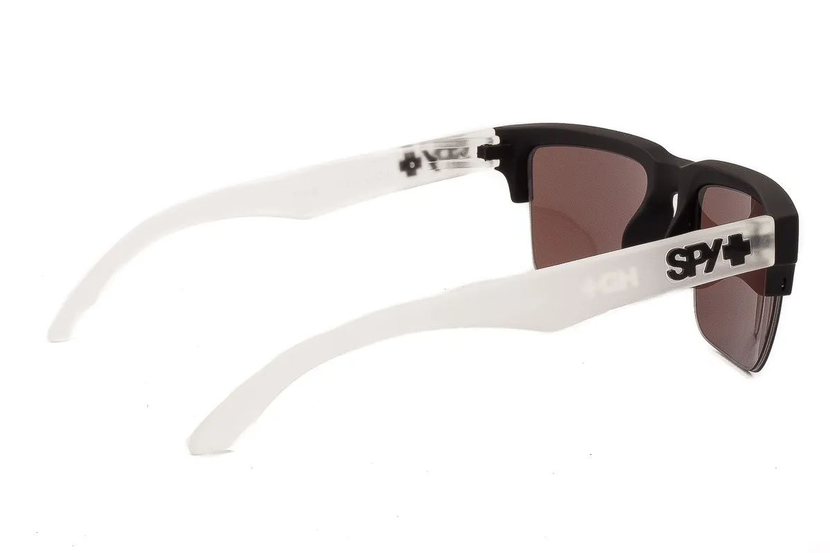 SPY Helm 50/50 matzwarte doorzichtige zonnebril