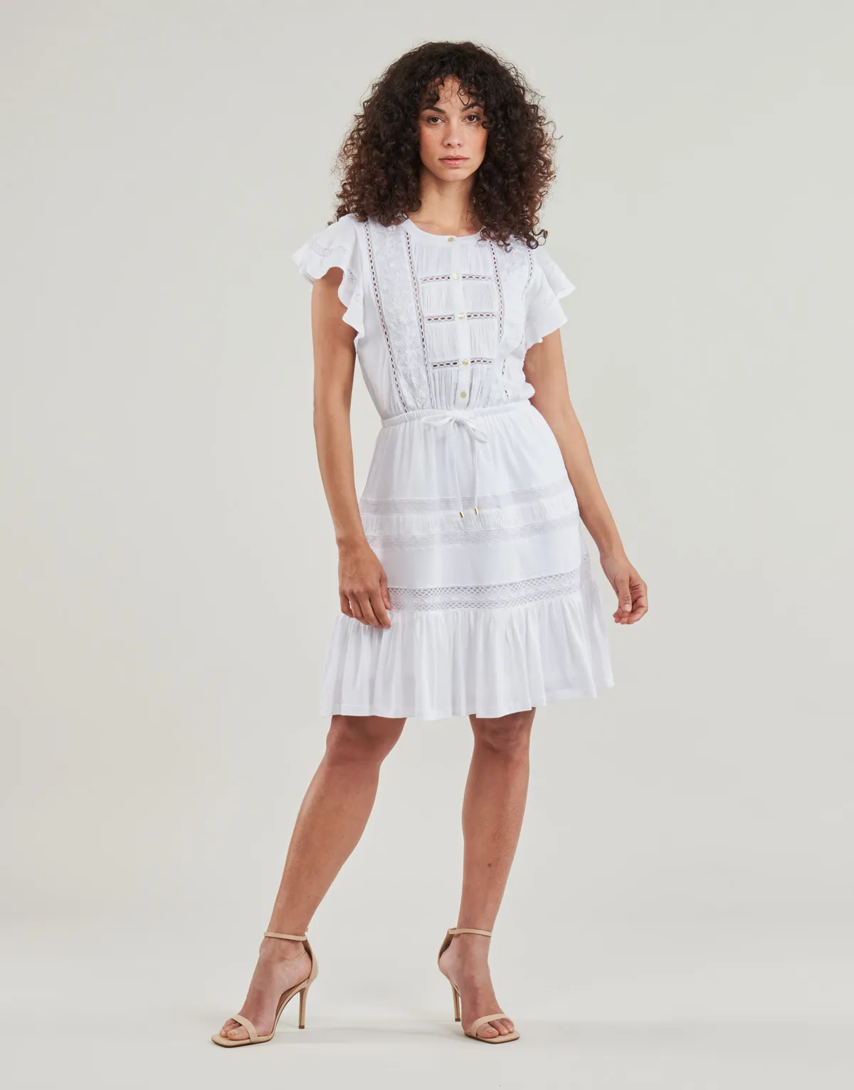 TANVEITTESHORT SLEEVEDAY DRESS