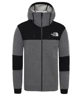 Trui The North Face Men Himalayan Full Zip TNF Medium Grey Heather TNF Black
