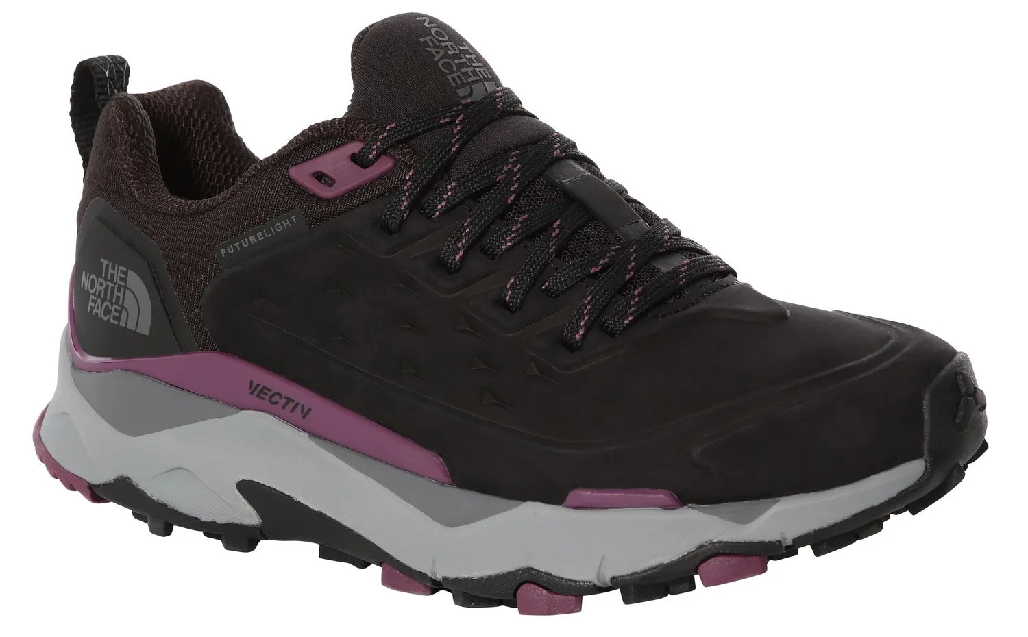 Wandelschoen The North Face Women Vectiv Exploris Futurelight Leather TNF Black Pikes Purple