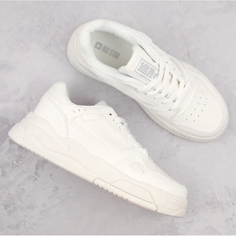 Witte sportschoenen Big Star NN274667