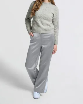 Woven Satin Wide Leg Trousers Yaya