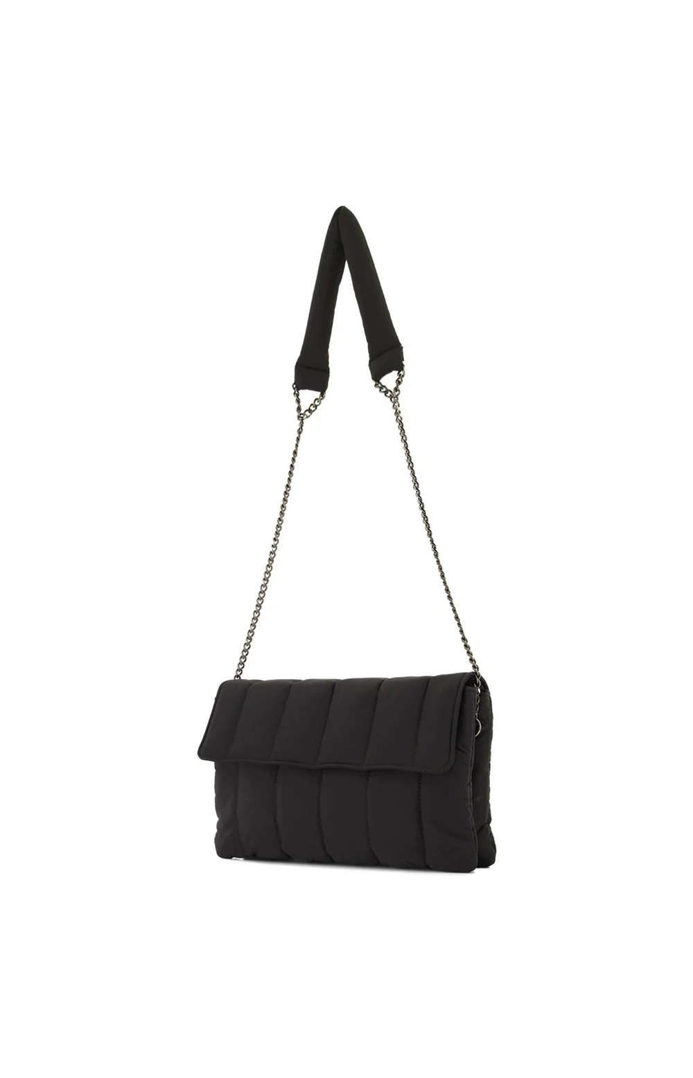 YAYA 03001061408 CROSSBODY TAS IN GEWATTEERDE LOOK ZWART