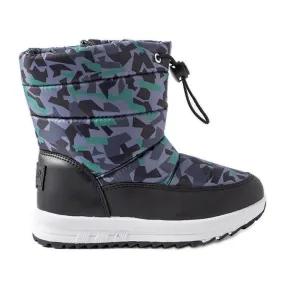 Zwart en grijze snowboots Big Star KK374238